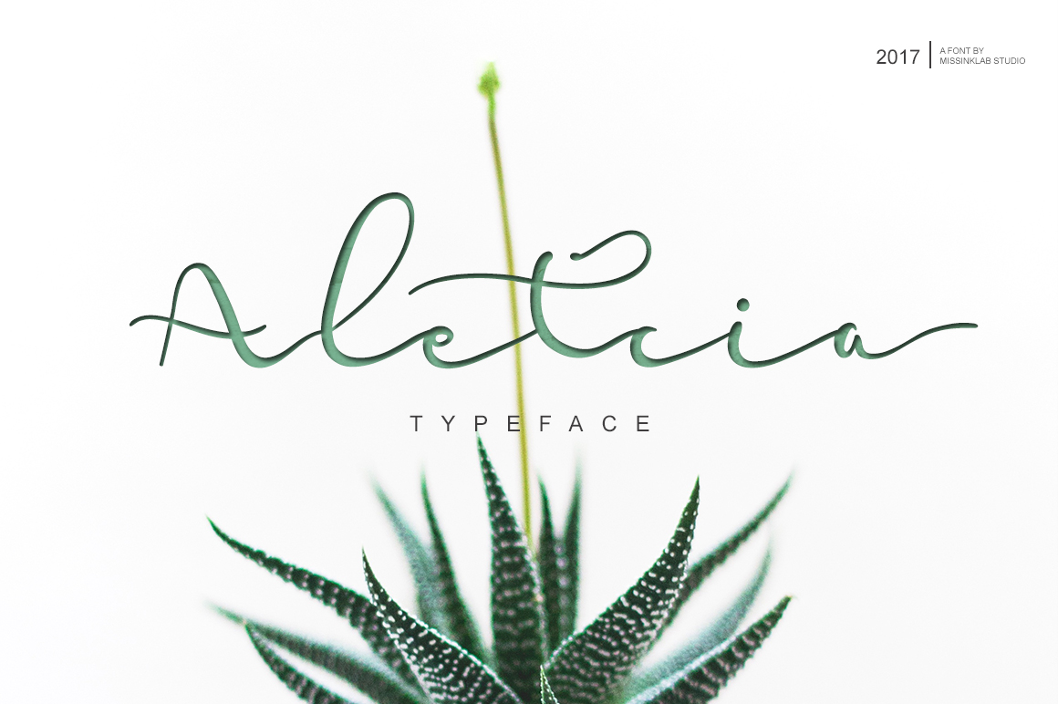 Aletcia Font Review: Modern Script for Web Design