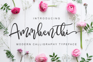 Ammenthi: A Designer’s Take on This Script Font