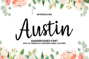 Austin Font: A Modern Script for Small Business Branding