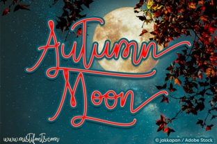 Autumn Moon Font: Elevating Web Design with Script