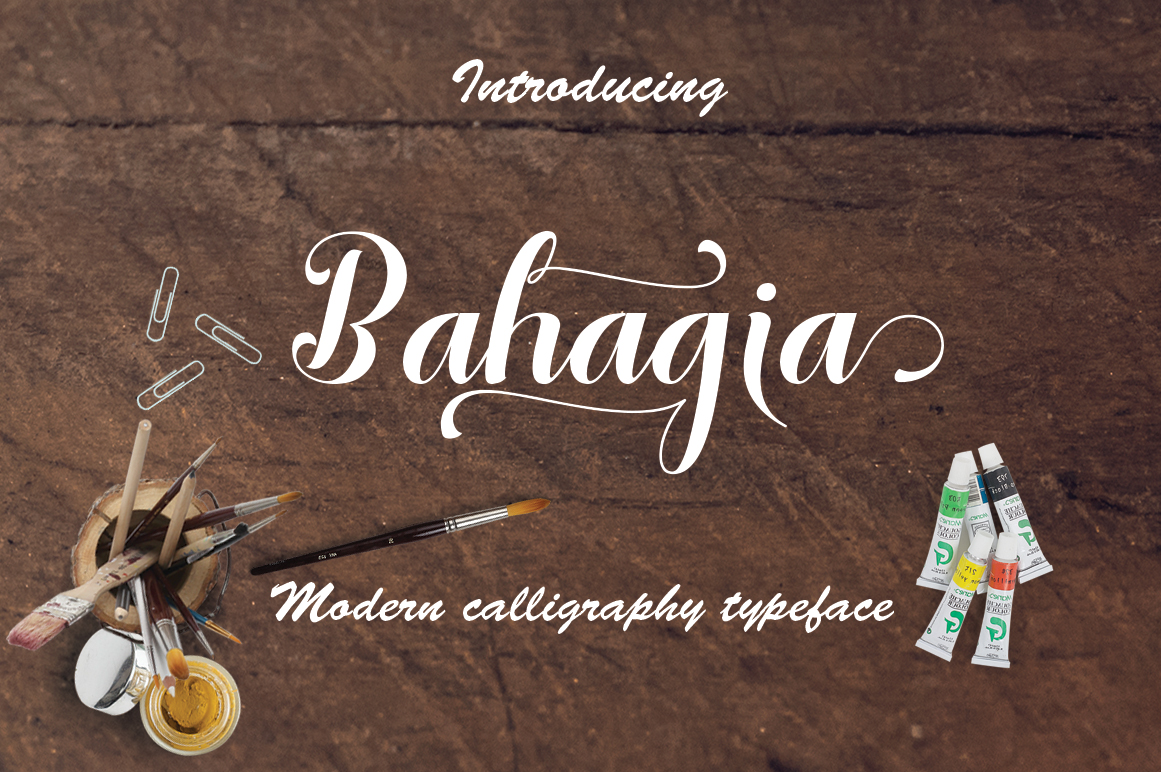 Bahagia Font Review: Modern Calligraphy for Web Design