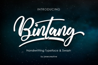 Discover the Elegance of Bintang: A Modern Calligraphy Font