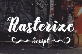 Enhance Your Brand with Rasterize: A Bold Script Font