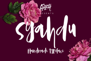 Enhance Your Brand with Syahdu: A Playful Calligraphic Font