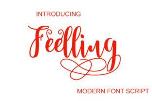 Feelling Font Review: Romantic Script for Editorial Design