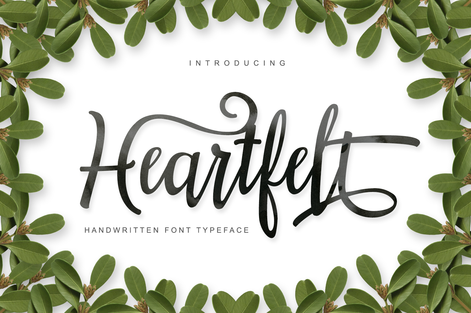 Heartfelt Font: Elevate Handmade Products & Printables