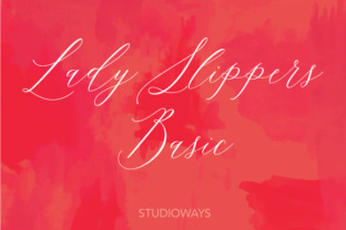 Lady Slippers Basic Font: A Polished Script for Branding