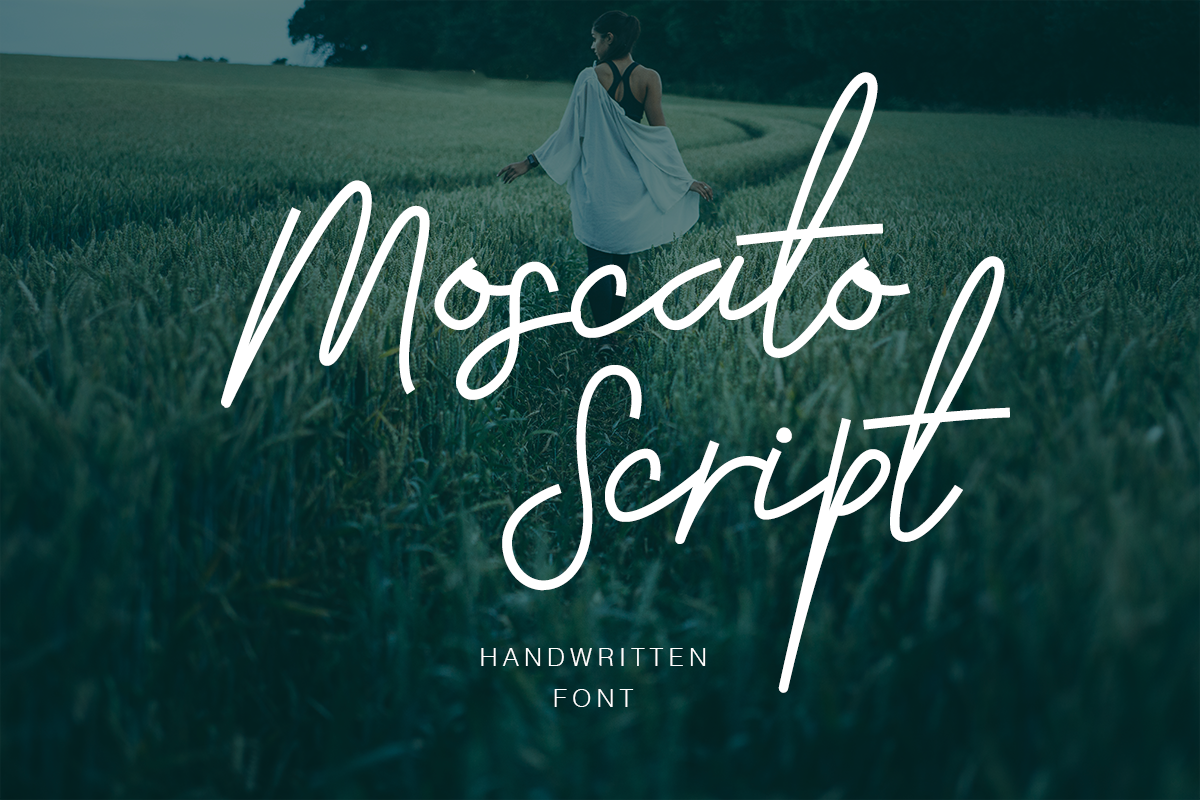 Moscato Font: Sharp Handwritten Style for Editorial Design