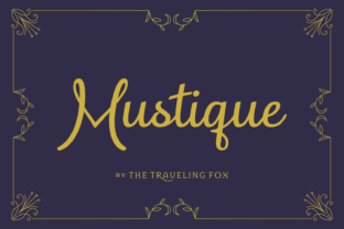 Mustique Font: Elevating Editorial Design with Elegant Script