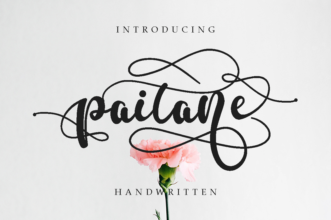 Paitane Font: A Modern Script for Brand Identity