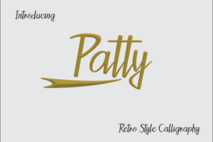 Patty Font: Adding Retro Toughness to Campaign Visuals