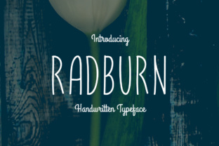 Radburn Font: Clean Script Typography for Digital Campaigns