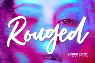 Rouged Font: A Modern Script for Clear Campaign Visuals