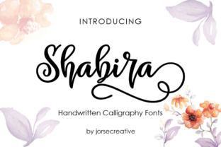 Shabira: A Playful Handwritten Font for Creative Web Design