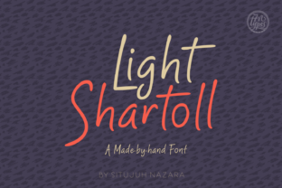 Shartoll Light Font: A Relaxed Script for Business Branding