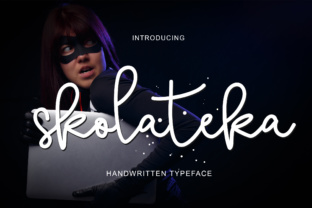 Skolateka: A Fresh, Handwritten Script for Modern Campaigns