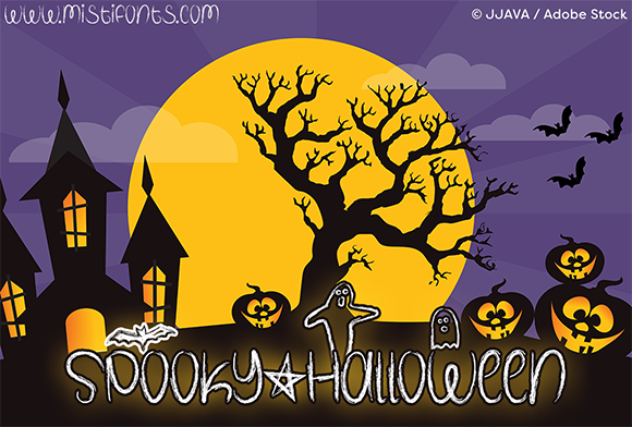 Spooky Halloween: A Chilling Typeface for Creative Web Design