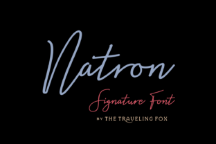 Transform Your Brand with Natron: A Signature Font for Business