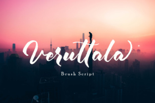 Veruttala Font: Playful Script for Handmade Labels